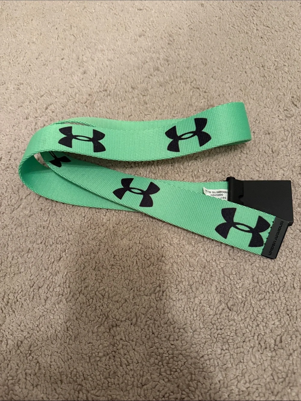 Under Armour Green Adjustable Webbing Belt